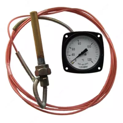 Manometrik termometr TKP-60/3M - kondensatsiyaga chidamli  tebranishga chidamli
