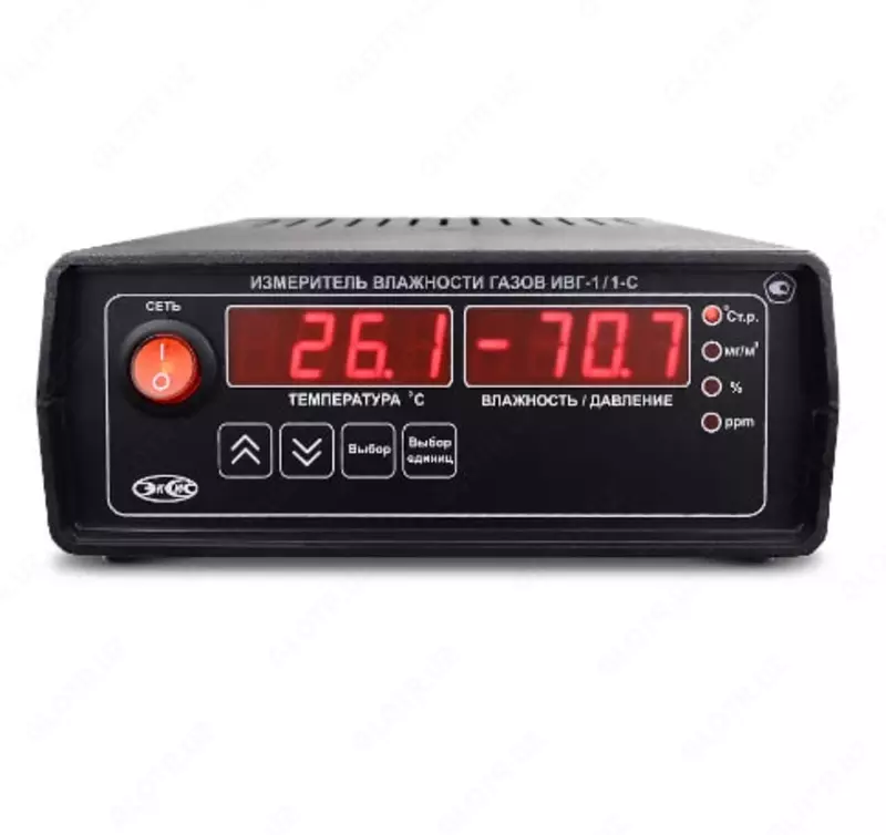 Elektron gigrometr (statsionar  portlashga chidamli) IVG-1/1-S-2A (USB) tekshiruvi bilan