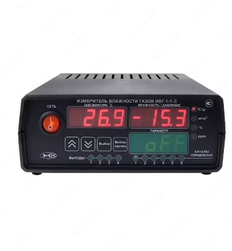  Gaz hisoblagichi (statsionar bitta kanalli) IVG-1/1-C-2A-E  PC-USB  RS-232  Ethernet (USB) interfeysi bilan  tasdiqlash bilan - 