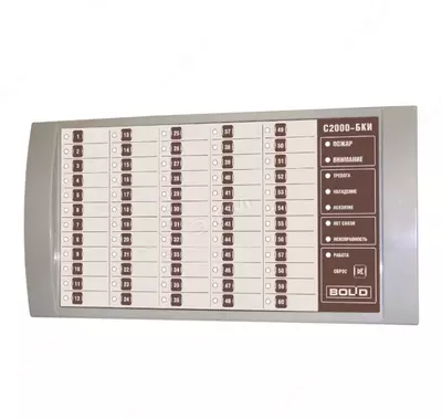 2000 dan boshlab nazorat va indikatsiya bloki - BKI