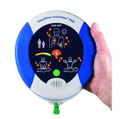 HeartSine samaritan PAD 500P yarim avtomatik tashqi defibrillyatori