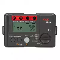 Tekshirilgan RGK RT-25 megaommetri
