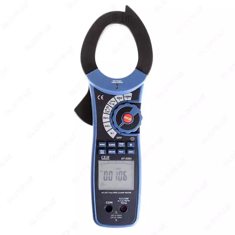 Tekshirilgan CEM DT-3351 tok qisqichlari