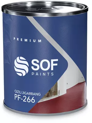 EMAL PF-266 3 kg qizil jigarrang emal