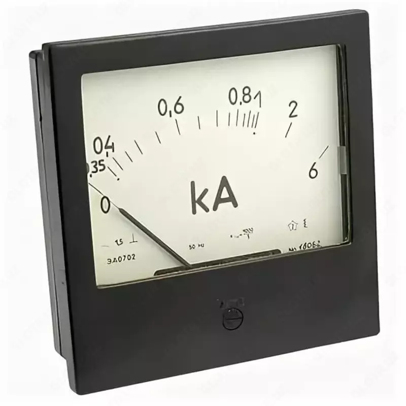 Panelga ornatilgan AC ampermetr EP120A  0-1500 A (EA0702  E365  E377  E378 analogi) - 5739-modda