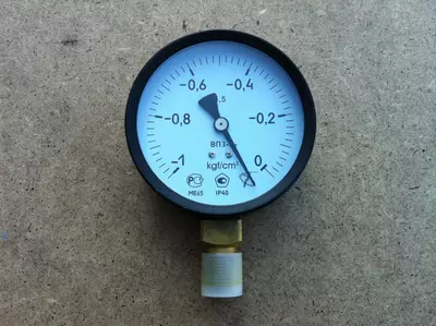   Манометр ВП3-Ум (-1…3 кгс/см²)  корпус Ø100 мм (Арт. - 232803)