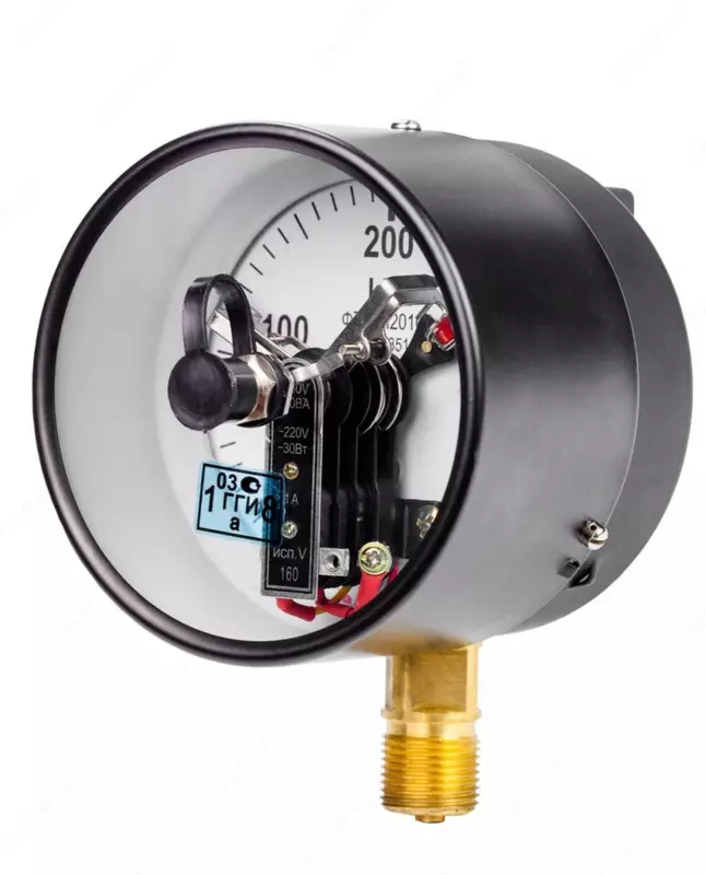 Elektr kontaktli bosim olchagich DA2010 M (prujina)  -1…24 kg/sm² (232928-modda)