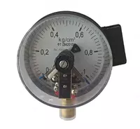 Электроконтактный манометр ДМ2010 М (пружинный)  0…1 кг/см² (Арт. - 232931)