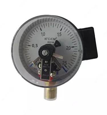 Электроконтактный манометр ДМ2010 М (пружинный)  0…2 5 кгс/см² (Арт. - 232942)