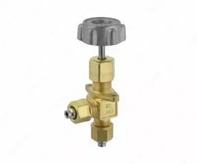  Клапан запорный угловой КС7102-01 Ду4 Ру250 (Арт. - 233059) - 