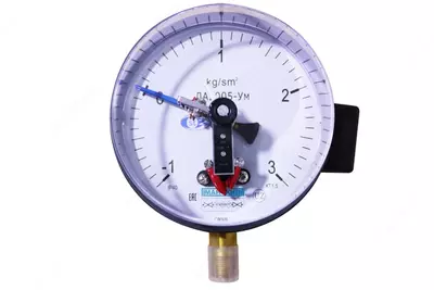 Электроконтактный манометр ДА2005 М (пружинный) -1…3 кгс/см² (Арт. - 233081)