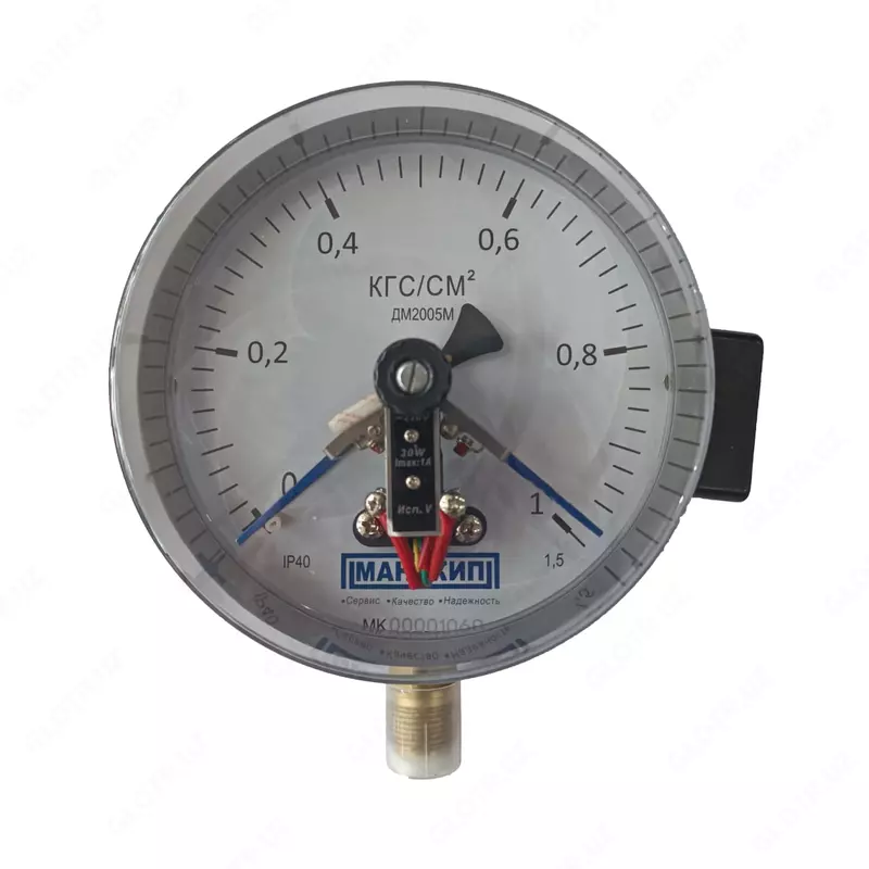 Elektr kontaktli bosim olchagich DM2005 M (prujinali) 0…1 kgf/sm² (233086-modda)