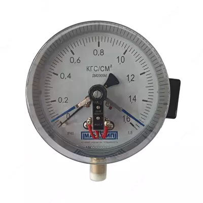 Elektr kontaktli bosim olchagich DM2005 M (prujinali) 0…1.6 kgf/sm² (233087-modda)