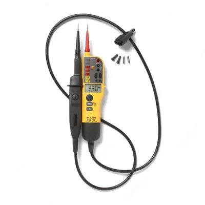 Тестер для проверки напряжения/целостности с омметром и переменной нагрузкой Fluke T150-LCD (Арт. - 259640)