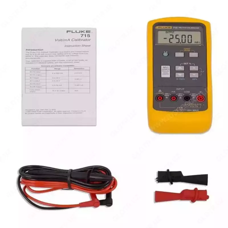  Fluke 715 tok/kuchlanish halqasi kalibratori (qism raqami 262461) Chakana savdo
