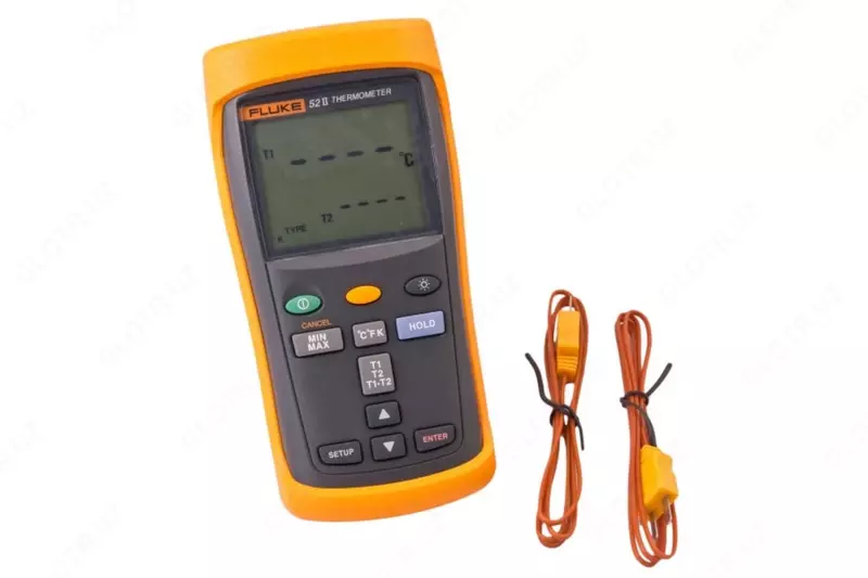 Двухканальный цифровой термометр (портативного класса) Fluke 52 II (Арт. - 262477)
