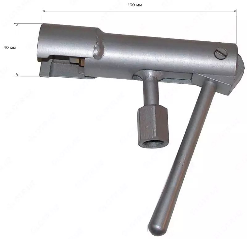  Струбцина (зажим) для заправки бытовых газовых баллонов 50 л - 