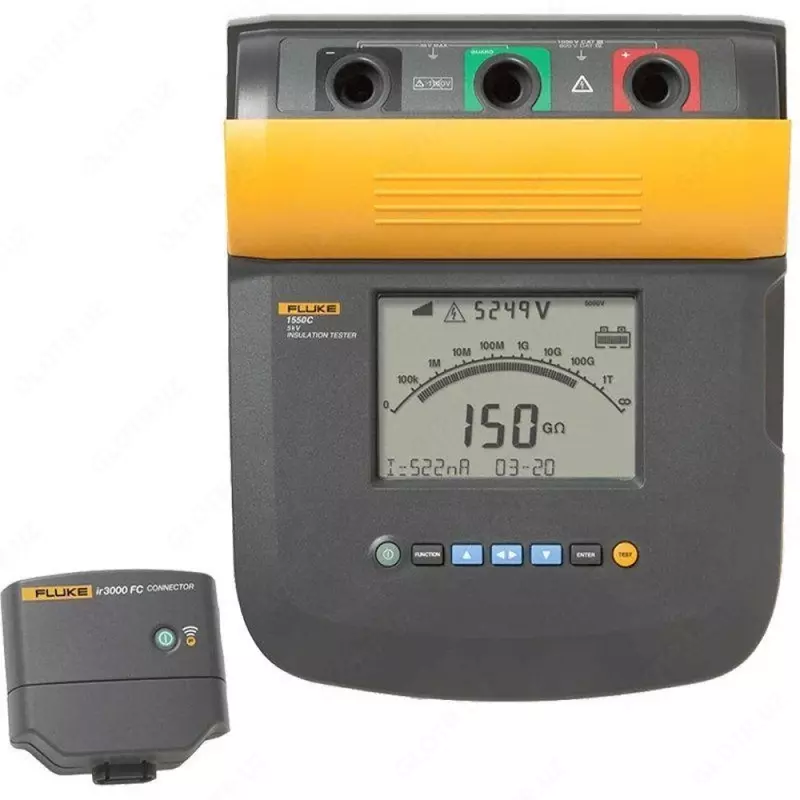 Fluke 1550C — Измеритель сопротивления изоляции 5 кВ