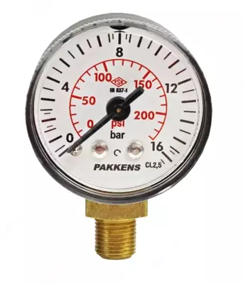  Манометр PAKKENS 16 бар - 
