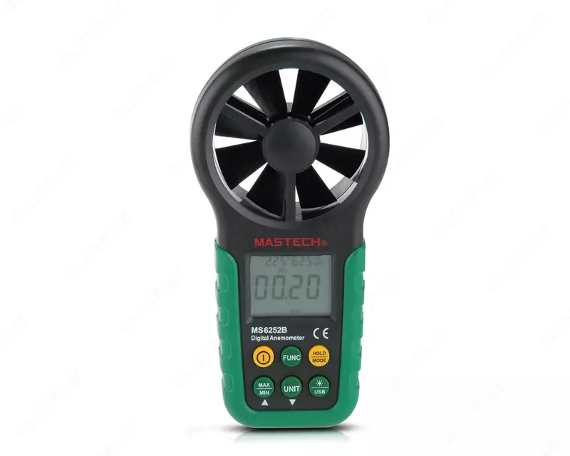Mastech MS6252B shamol tezligi o‘lchagichi (anemometr)