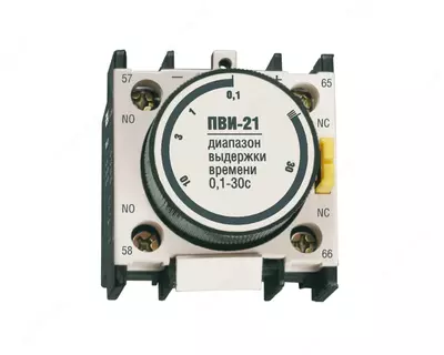 Приставка ПВИ-21 задержка на выкл. 0 1- 30сек. 1з+1р ИЭК