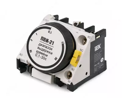   Приставка ПВИ-21 задержка на выкл. 0 1- 30сек. 1з+1р ИЭК