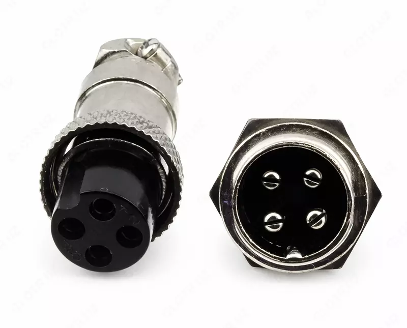  GX16 4PIN metall ulanish  komplekt – ona va otka - 