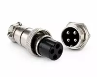   GX16 4PIN metall ulanish  komplekt – ona va otka