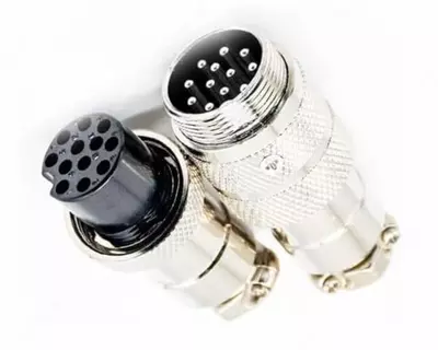 GX20 12PIN ulanishi  komplekt – ona + otka