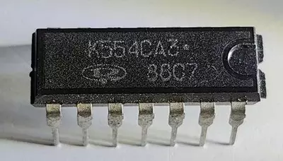   K554CA3B dip14 mikrosxemasi (1140143-modda)