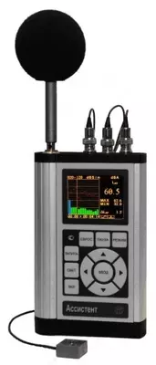 Шумомер  виброметр  анализатор спектра АССИСТЕНТ SIU 30 V3RT