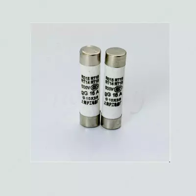 R015 gF2 silindrsimon sug‘urta — 10×38  1A  500V