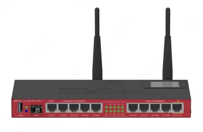 Kop funksiyali router (Wi-Fi va SFP) MikroTik platasi 2011 UiAS-2HnD-IN (1156277-modda)