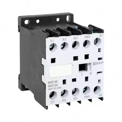 Миниконтактор МКЭ EKF PROxima  6А  400В  1NO (Арт. - 1165421)