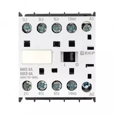  Миниконтактор МКЭ EKF PROxima  6А  400В  1NO (Арт. - 1165421) - 