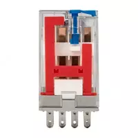  EKF oraliq relesi Averes RPAt 22/4 5A 24V DC tugmali va mexanik indikatorli (1165424-modda) Chakana savdo