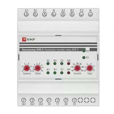  Контроллер автоматического резерва EKF PROxima AVR-2 (Арт. - 1165428) - 
