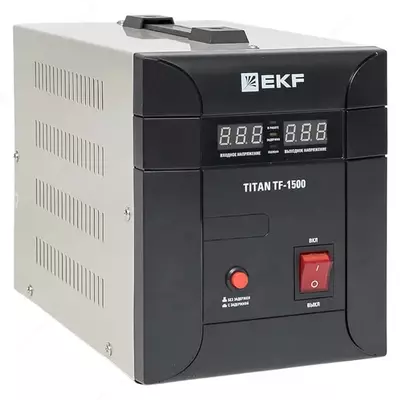 Стабилизатор напряжения симисторный EKF PROxima TITAN-TF-1500 (Арт. - 1165441)