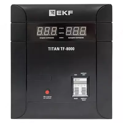  EKF PROxima TITAN-TF-8000 Triac kuchlanish stabilizatori (Mahsulot raqami 1165442) - 