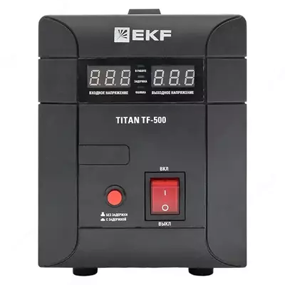  Стабилизатор напряжения симисторный EKF PROxima TITAN-TF-500 (Арт. - 1165444) - 