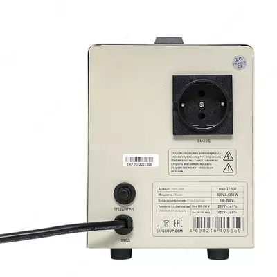  Стабилизатор напряжения симисторный EKF PROxima TITAN-TF-500 (Арт. - 1165444) Только в розницу