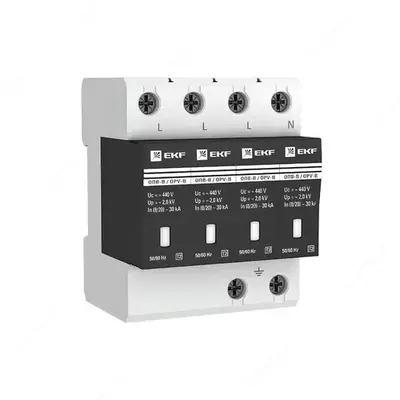  Ограничитель импульсных напряжений ОПВ-B/4P In 30кА 440В — EKF - 