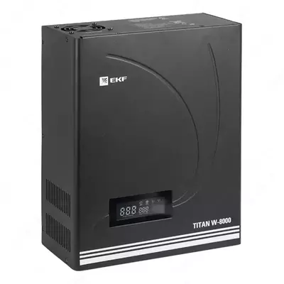 Стабилизатор напряжения (настенный) EKF PROxima TITAN-W-8000 (Арт. - 1165453)