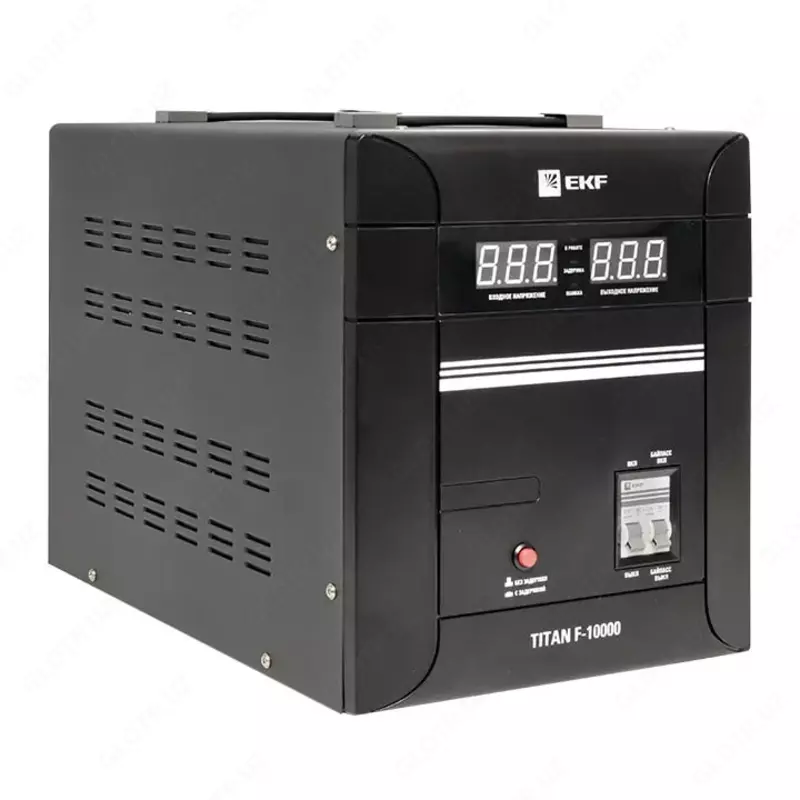 Стабилизатор напряжения электронный (напольный) EKF PROxima TITAN-F-10000 (Арт. - 1165451)