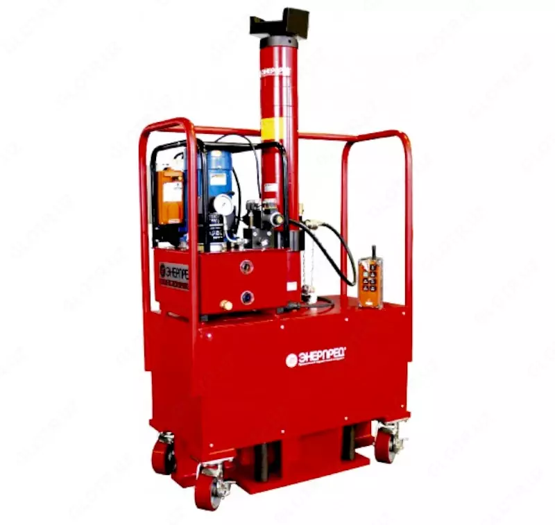 Домкрат передвижной ДГ50П500П — профессиональное подъемное устройство