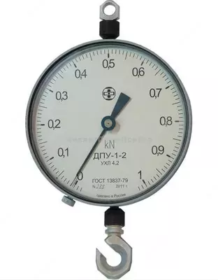 Динамометр ДПУ-10 т (10 тонн) механический тягометр растяжения