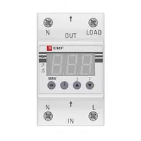 Трехфазное реле напряжения и тока с дисп. MRVA-3 63A EKF