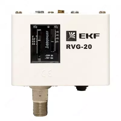 Реле избыточного давления EKF RVG-20-0 6 (0 6 МПа) (RVG-20-0 6)