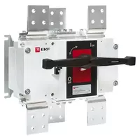 Рубильник-выключатель EKF PowerSwitch  2000A  3P с рукояткой управления для прямой установки (Арт. - 1173712)