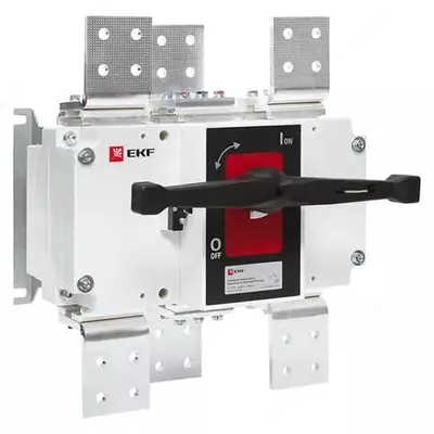 Рубильник-выключатель EKF PowerSwitch  2000A  3P с рукояткой управления для прямой установки (Арт. - 1173712)